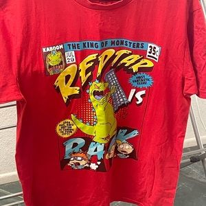 Mens large nickelodeon Rugrats Red Tshirt